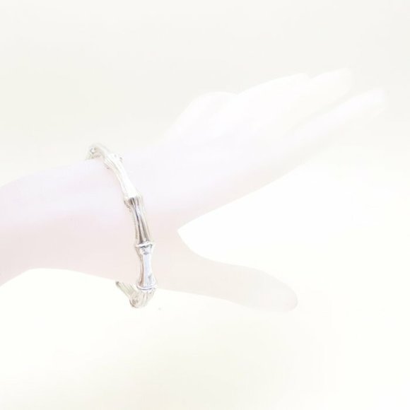 TIFFANY & CO. Silver Bamboo Bracelet - Picture 2 of 5